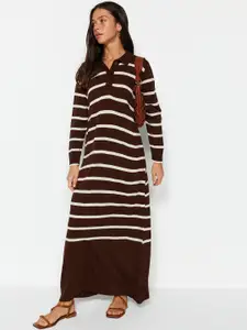 Trendyol Striped Maxi Dress