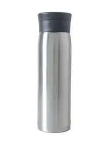 USHA SHRIRAM Silver-Toned Stainless Steel Water Bottle 600 ml