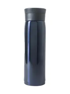 USHA SHRIRAM Navy Blue Stainless Steel Water Bottle
