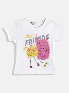 Eteenz Girls Printed Premium Cotton Top