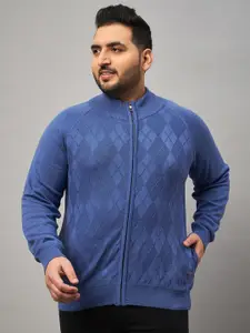Club York Front Zipper Plus Size Sweatshirt