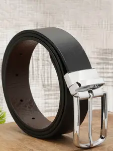 KAEZRI Men Leather Reversible Formal Belt