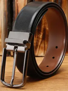 KAEZRI Men Leather Reversible Formal Belt