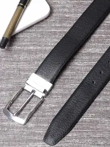 KAEZRI Men Leather Reversible Formal Belt