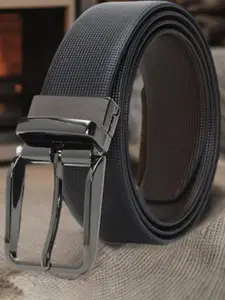 KAEZRI Men Leather Reversible Formal Belt