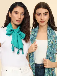 Trend Arrest Pack Of 2 Printed Scarf