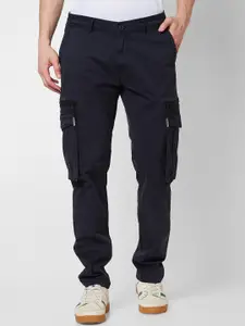 SPYKAR Men Cotton Cargos Trousers