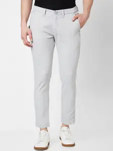 SPYKAR Men Cotton Slim Fit Trousers