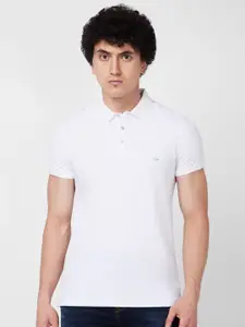 SPYKAR Polo Collar Cotton Slim Fit T-shirt