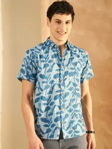 DENNISON Block Printed Lightweight Casual Shirt