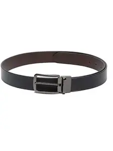 KAEZRI Men Leather Reversible Formal Belt