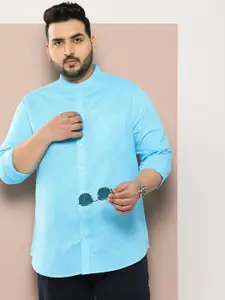 Sztori Men Original Mandarin Collar Pure Cotton Casual Shirt