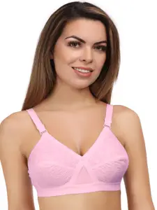 Eve's Beauty Full Coverage Non Padded Floral Printed Everyday Bra With All Day Comfort