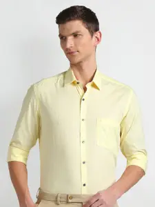 Arrow spread collar Long Sleeves Slim Fit Cotton Formal Shirt