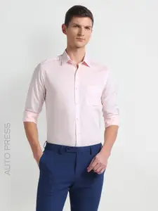 Arrow Spread Collar Long Sleeves Slim Fit Autopress Formal Shirt