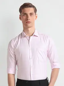 Arrow Long Sleeves Regular Fit Cotton Opaque Formal Shirt