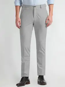 Arrow New York Men Slim Fit Mid-Rise Regular Trouser