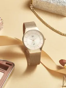 Fastrack Vyb Successor Women Stainless Steel Straps Analogue Watch FV60002WM01W