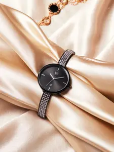 Fastrack Women Round Shaped Bracelet Style Straps Analogue Watch FV60009NM01W