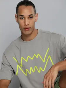 Puma Jaws Core Printed Drop-Shoulder Sleeves Pure Cotton Basketball T-shirt