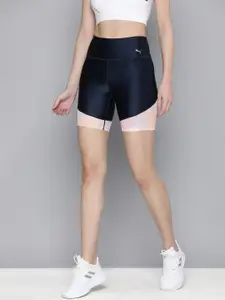 Puma Women dryCell High Rise Slim Fit SUMMER DAZE 7" Training Bike Sports Shorts