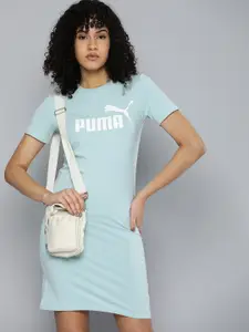 Puma Brand Logo Printed T-shirt Dress