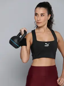 Puma T7 Tight Fit Crop Bralette Top