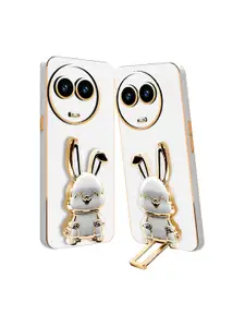 Karwan  3D Bunny Folding Stand Realme 11X Mobile Cover
