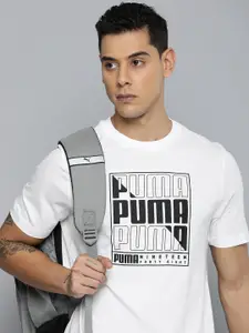 Puma Pure Cotton GRAPHICS PUMA Box Outdoor T-shirt