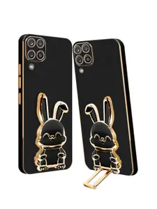 Karwan 3D Bunny With Folding Stand Samsung A12 4G Phone Back Case