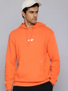PUMA Motorsport F1 Brand Logo Printed Hooded Pure Cotton Sweatshirt