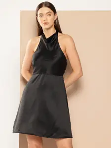Chemistry Halter Neck A-Line Dress