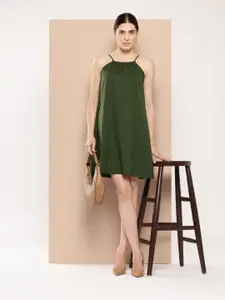 Chemistry Gathered Strappy A line Dress