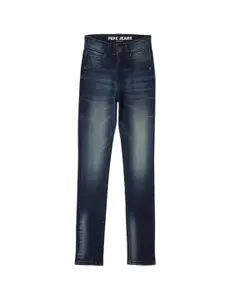 Pepe Jeans Boys Slim Fit Heavy Fade Stretchable Jeans