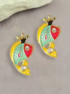 OOMPH Kundan Studs Earrings
