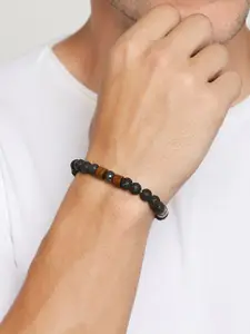 OOMPH Men Matte Beads Bracelet