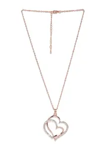 OOMPH Heart Shaped Pendants with Chains