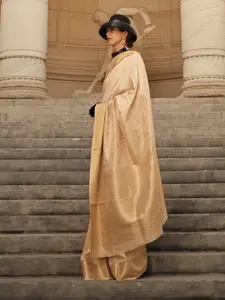 elora Ethnic Motifs Woven Design Zari Saree