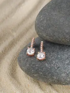 AMI Rose Gold-Plated Studs Earrings