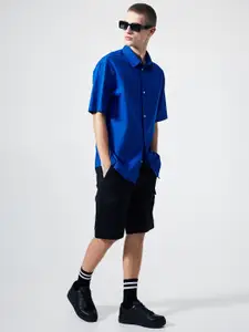 H&M Relaxed Fit Short-Sleeved Shirt