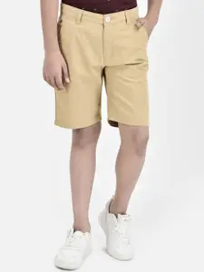 Crimsoune Club Boys Mid-Rise Pure Cotton Shorts