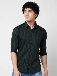 SPYKAR Striped Cotton Casual Shirt