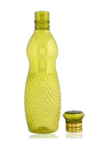 Kuber Industries Green 9 Pieces Water Bottle 1Ltr