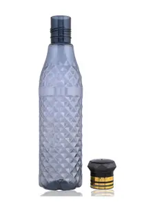 Kuber Industries Black & Green 9 Pieces Water Bottle 1Ltr