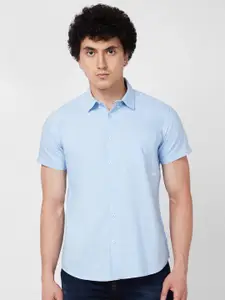 SPYKAR Spread Collar Cotton Casual Shirt