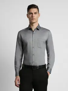 Peter England Elite Slim Fit Cotton Formal Shirt