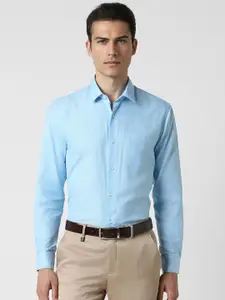 Peter England Spread Collar Formal Shirt