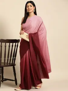 HERE&NOW Ombre Lycra Saree