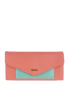 Mochi Women Colourblocked Envelope Wallets