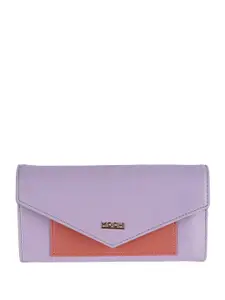 Mochi Women Colourblocked Envelope Wallets